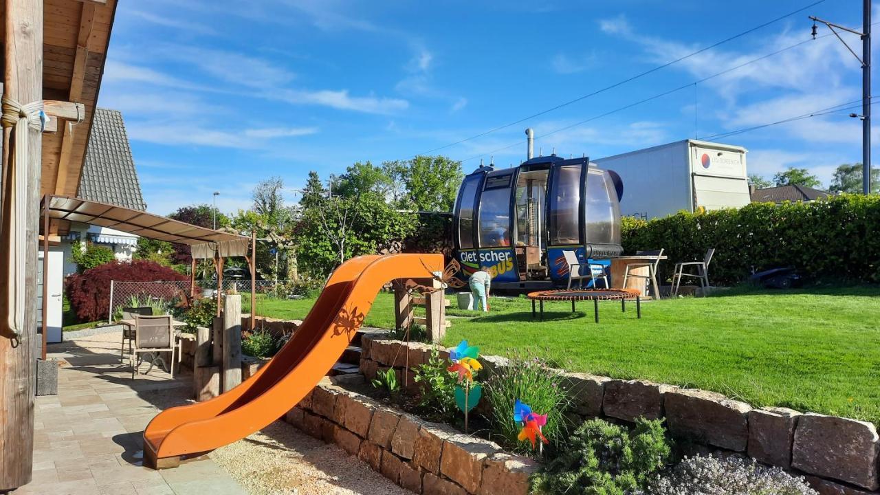 Blockhaus Beim See Hotell Kesswil Exteriör bild