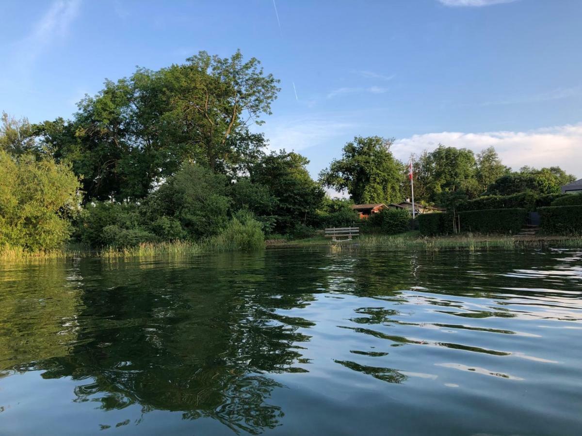 Blockhaus Beim See Hotell Kesswil Exteriör bild